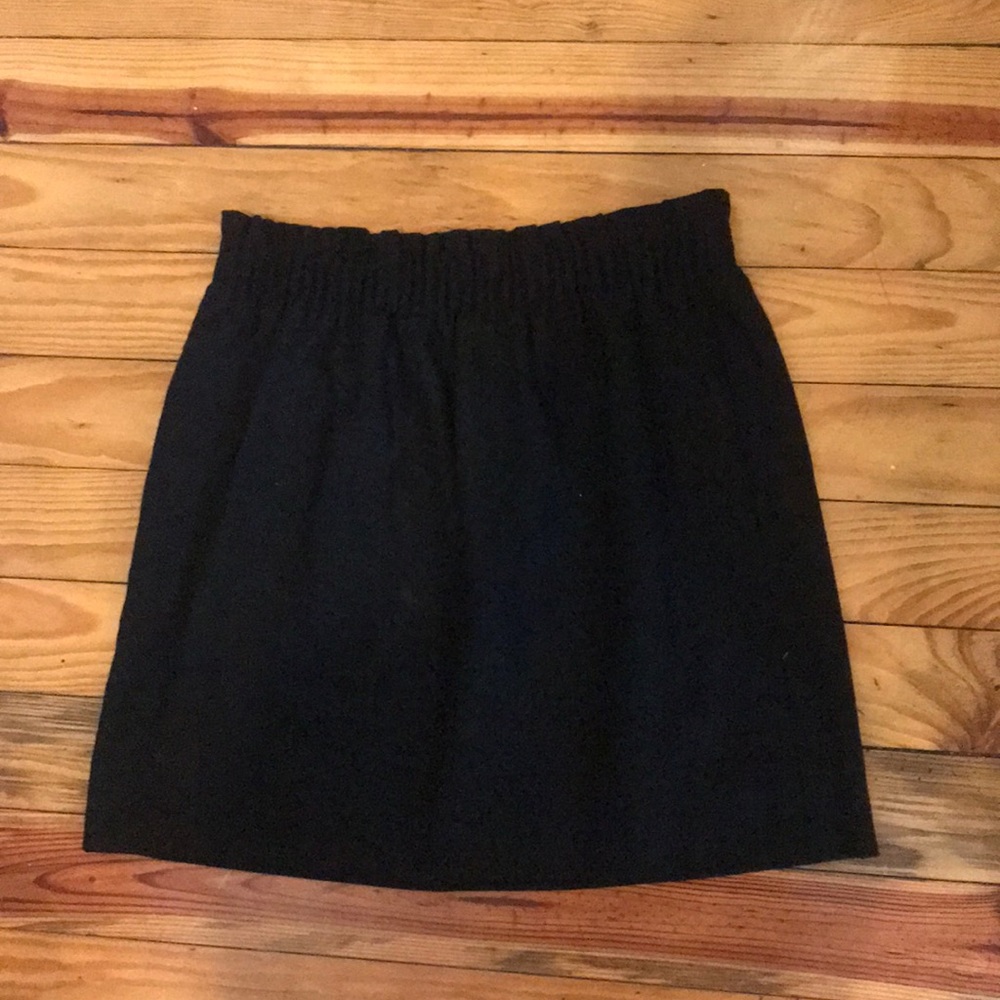 J Crew black skirt